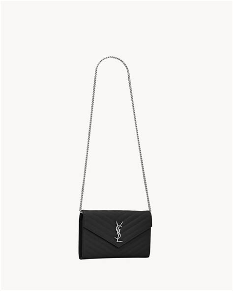 ysl uptown wallet on a chain|classic cassandre chain wallet.